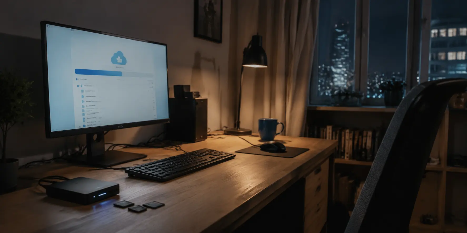 Große Uploads: zu Hause direkt, unterwegs mit einem VPN