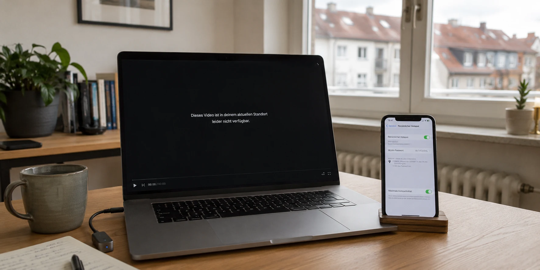 Joyn hält eine deutsche IP für ausländisch: Der IP-Bereich ist der Schlüssel