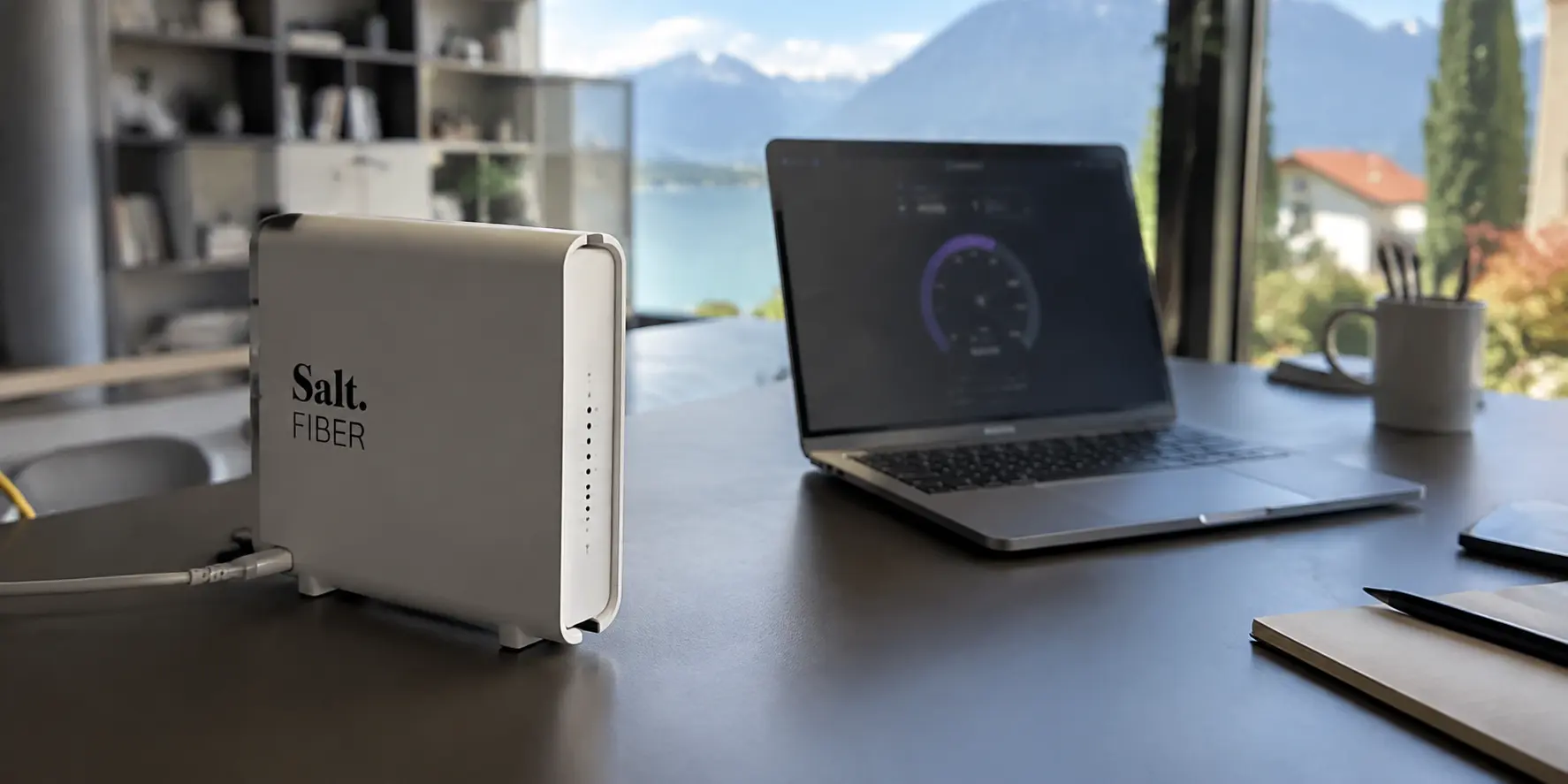 VPN-Flaschenhals bei Salt Fiber: Die 8 Gbit/s enden meist am Gerät, nicht am Anschluss